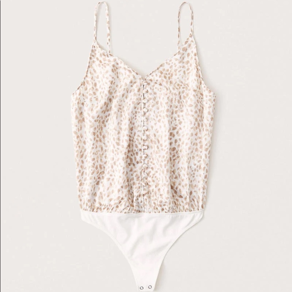 Abercrombie and Fitch leopard bodysuit